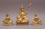 Picture of Three Guru Set Statue | Gold Gilded | Handmade