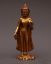 Picture of Standing Dipankar Buddha Statue| Gold Gilded| Handmade