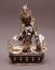 Picture of Kshitigarbha Statue | Copper Oxidized | Silver Plated